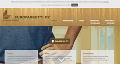 Desktop Screenshot of europarketti.fi